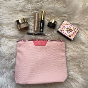 Estée Lauder Goodies + Makeup Bag